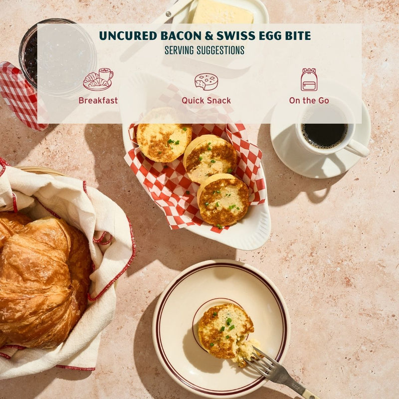 Sous-Vide Egg Bites with Bacon and Swiss