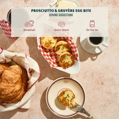 Sous-Vide Egg Bites With Prosciutto and Gruyère