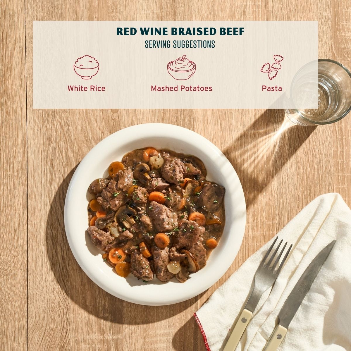Sous-Vide Red Wine Braised Beef