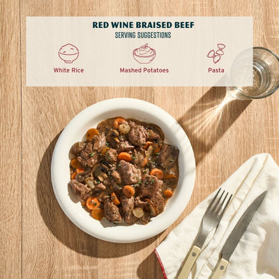 Sous-Vide Red Wine Braised Beef